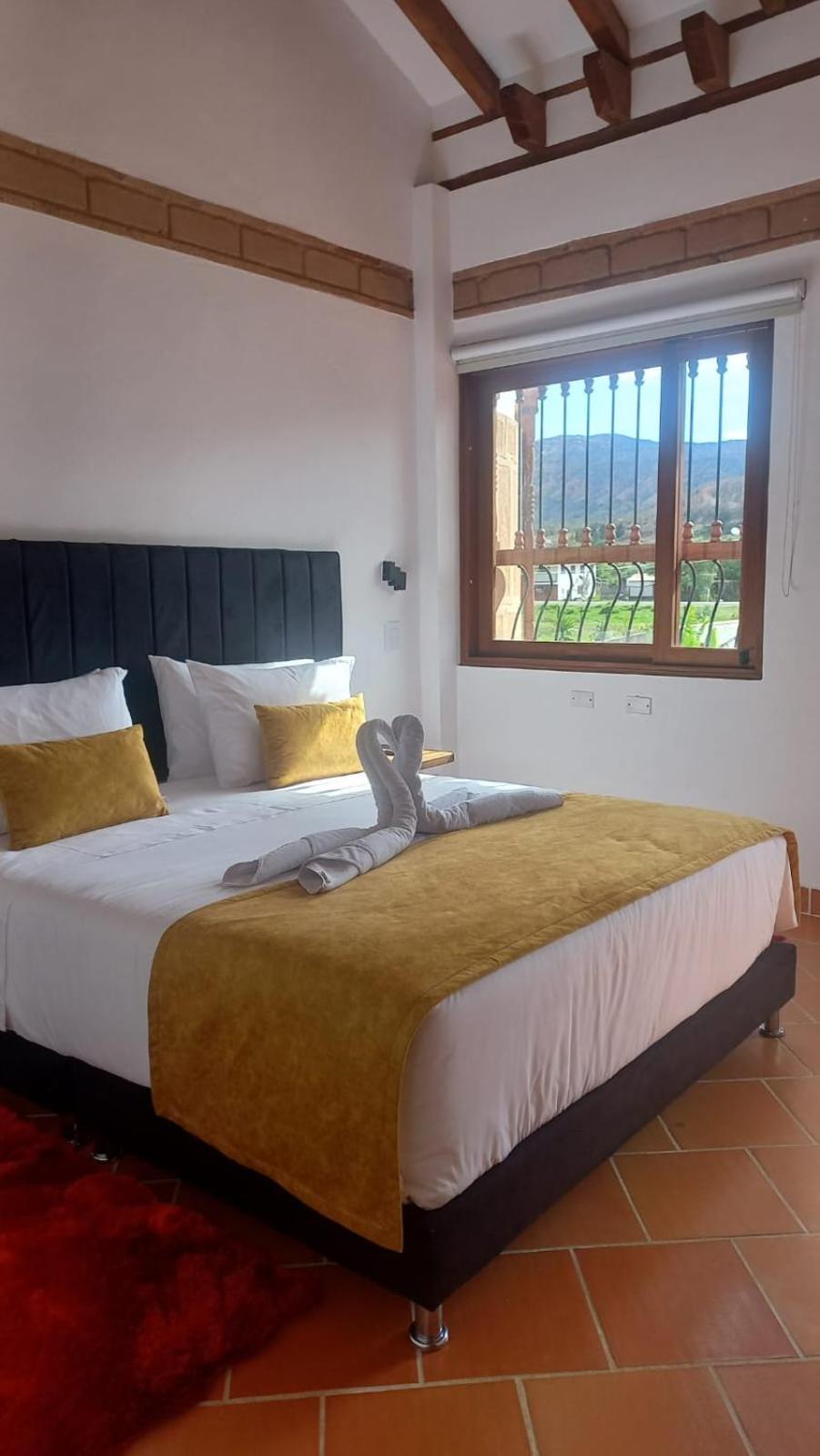 Hotel Santa Barbara Sachica Вилья-де-Лейва Экстерьер фото