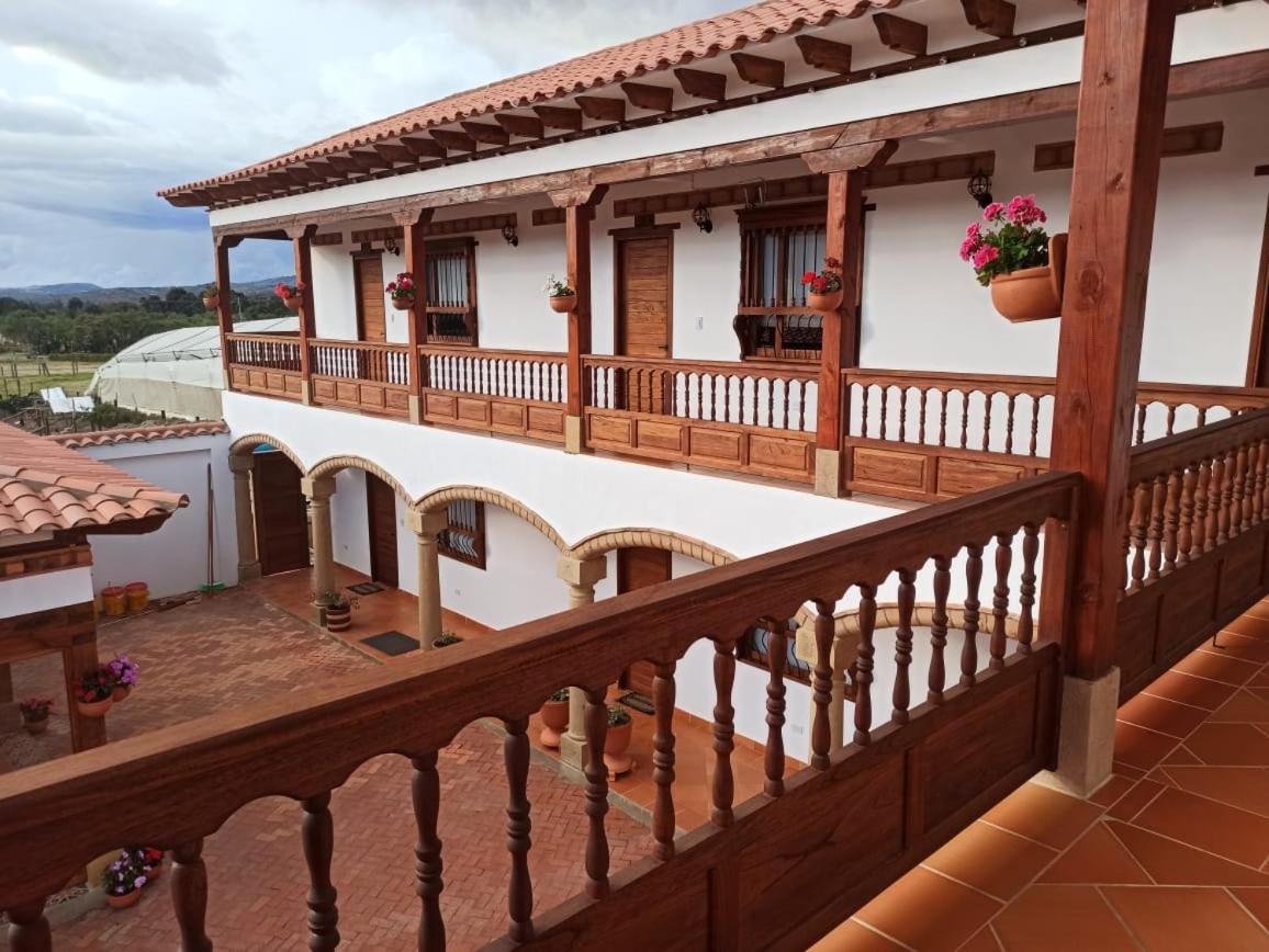 Hotel Santa Barbara Sachica Вилья-де-Лейва Экстерьер фото